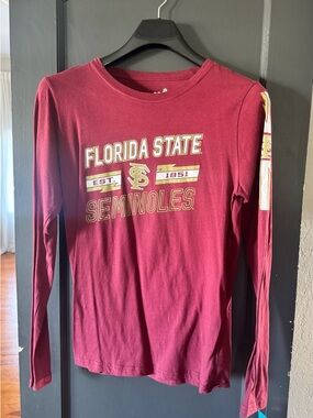 Florida State Seminoles Long Sleeve Tee - Garnet